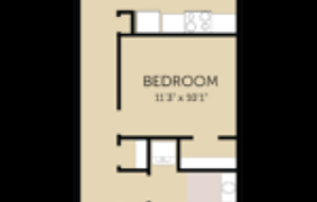 2 beds, 1 bath, 1,000 sqft, $1,225, Unit SW 203