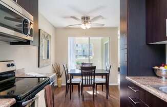 Kitchen at Navajo Bluffs Apartments