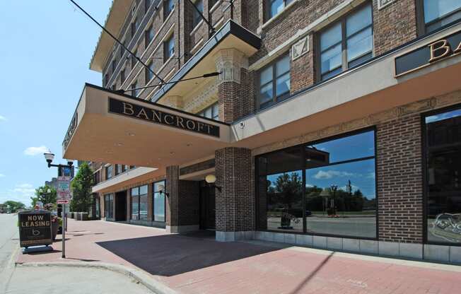 Secured Entrance to Bancroft Luxury Apartments. Apartments in Saginaw, MI