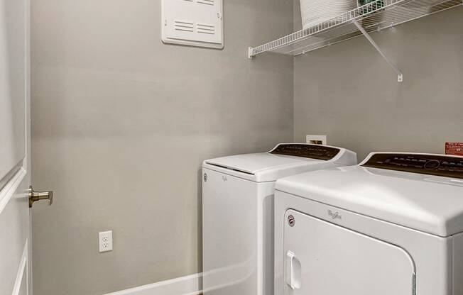 laundry room with washer and dryer at Ascent at Mallard Creek Charlotte, NC