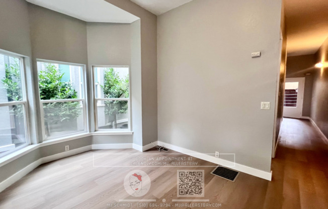 Remodeled 2 Bedroom walking distance to Bart with large storage room and backyard!