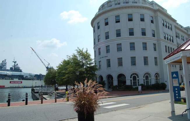 The Seaboard Building in Portsmouth VA exterior