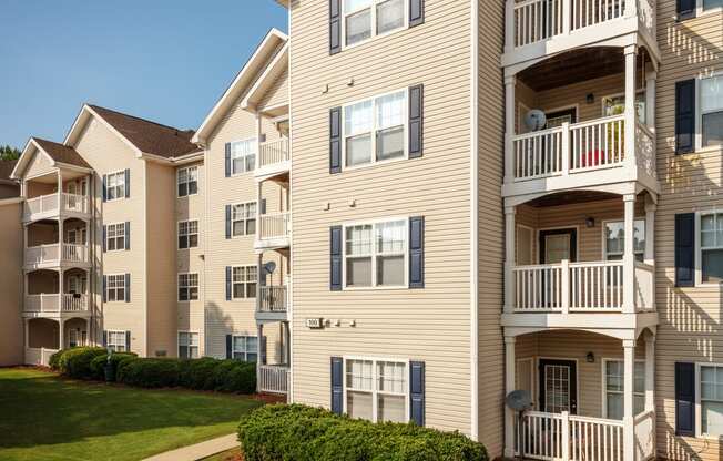 building exterior with porches