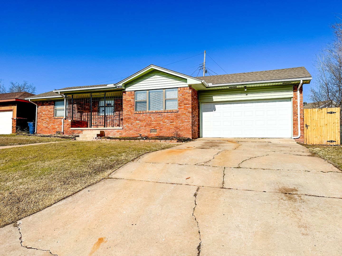 Fully Updated 3 Bed/1 Bath with a two car attached garage!