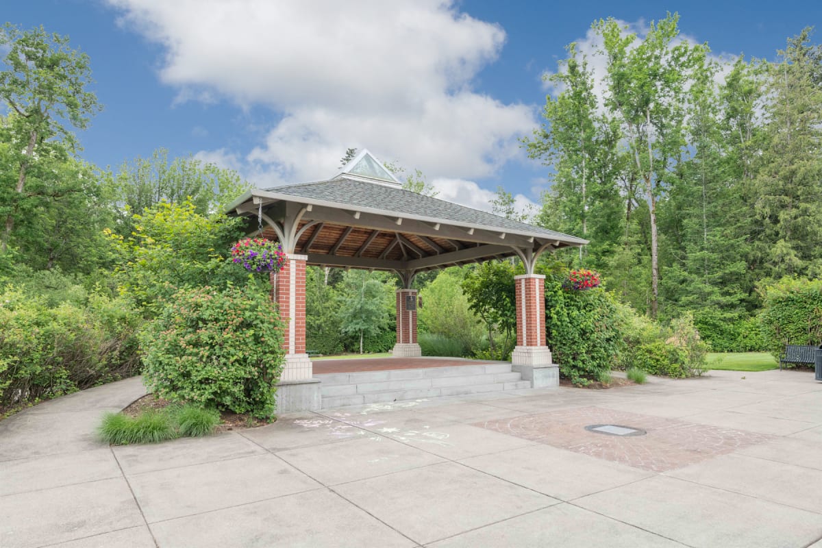 photo of fairview community park with a gazebo