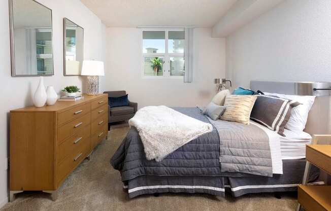 Spacious Bedroom at Towers at Costa Verde Apartments, San Diego