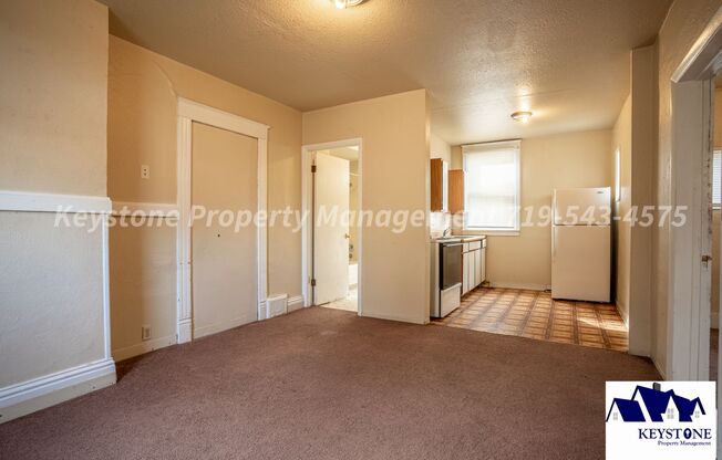 Ground Level, One Bedroom Apartment with All Utilities Included!