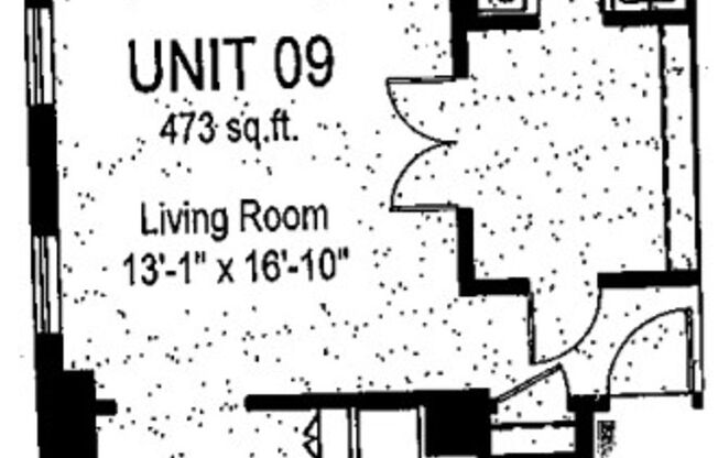 Studio, 1 bath, 301 sqft, $1,425, Unit Wellington 609