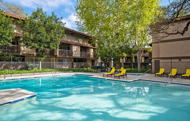 Swimming Pool Side Apartment Homes. at Wilbur Oaks Apartments, Thousand Oaks, 91360