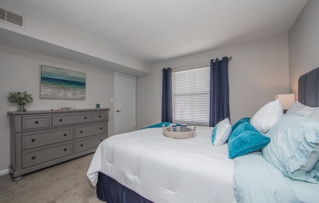 Bedroom at St. Croix Apartments in Virginia Beach VA