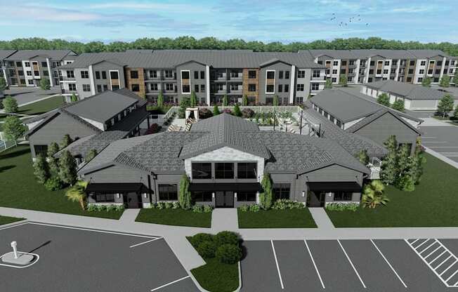 Drone View t The Liliana Apartment Homes, Georgia, 31322
