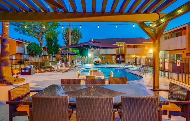 Magnificent Courtyard at Pacific Trails Luxury Apartment Homes, Covina, CA