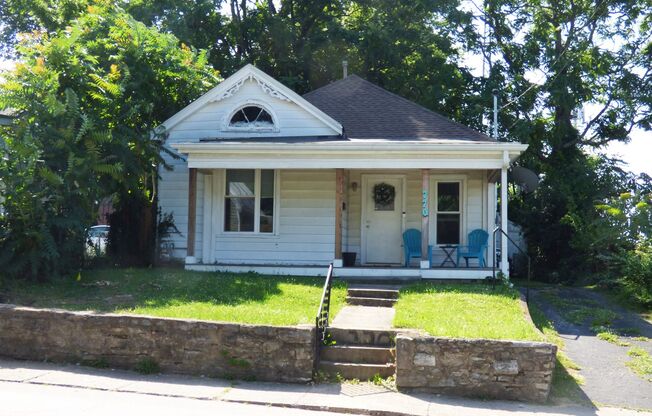 Vintage, Renovated SF House! High Ceilings, HW Floors, Covered Porch, Off-Street Parking!