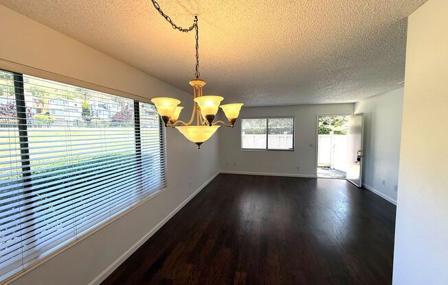 TWO BEDROOM /ONE BATH CONDO, ONE LEVEL GROUND FLOOR END UNIT IN CAPTAINS COVE