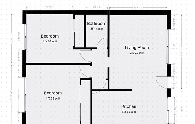 2 beds, 1 bath, 775 sqft, $2,495, Unit Unit 5