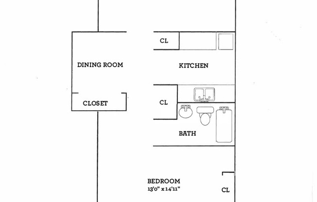 1 bed, 1 bath, 743 sqft, $1,015