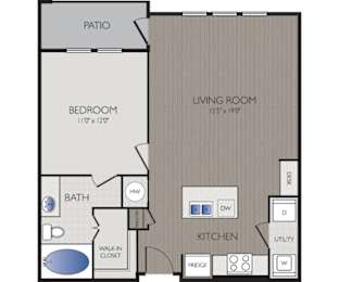 1 bed, 1 bath, 767 sqft, $1,695