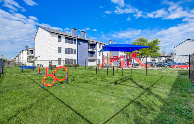 our apartments showcase a large playground for your kids to play