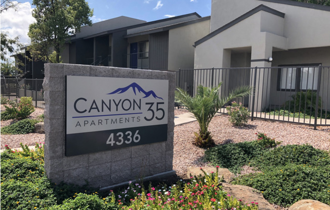 Canyon 35 Apartments offering fully renovated studios, 1 and 2 bedroom apartments.