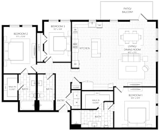 3 beds, 3 baths, 1,895 sqft, $5,572