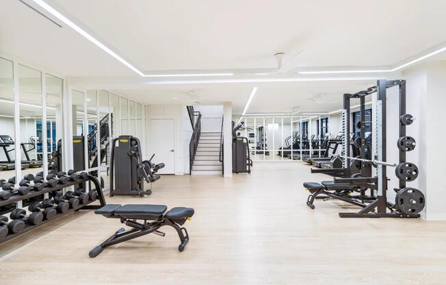 Achieve your fitness goals in style at Modera Waugh's HIIT-inspired fitness studio! With cutting-edge equipment and a space built for high-intensity training, your workouts just got a serious upgrade.