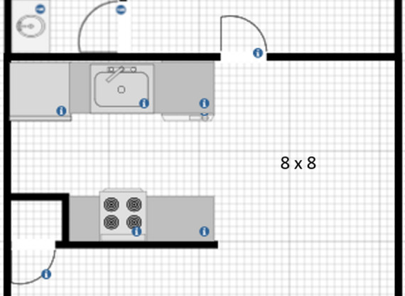 1 bed, 1 bath, 620 sqft, $670, Unit 7834-106