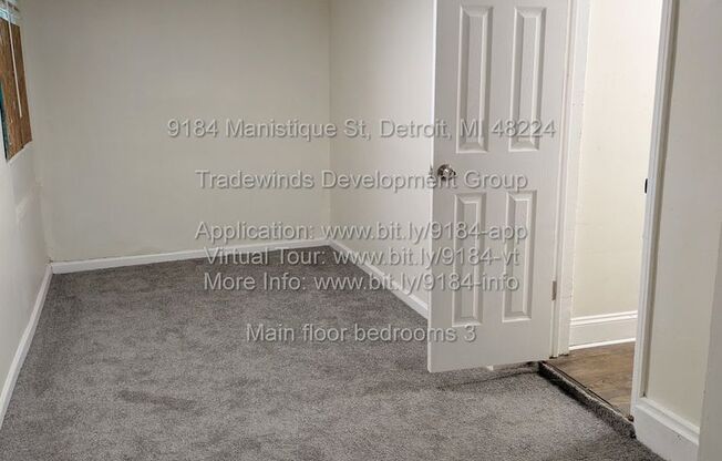 9184 Manistique 4 bed/1 bath with new kitchen located in Outer Dr.-Hayes