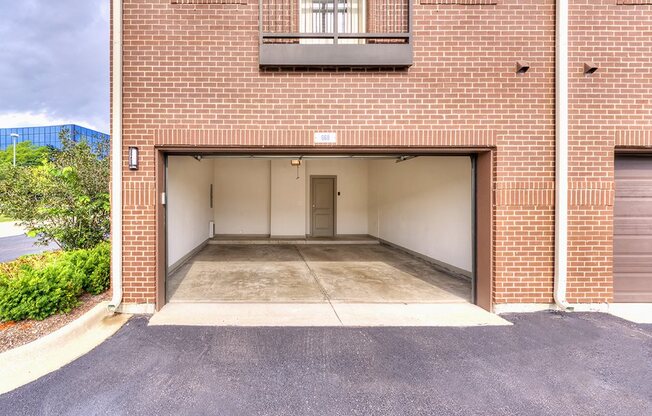 Two Bedroom Townhome Garage
