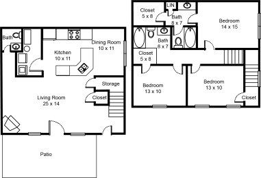 3 beds, 2.5 baths, 1,547 sqft, $1,884