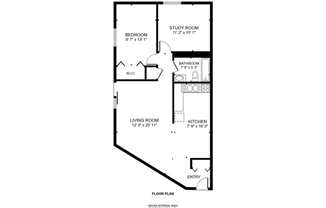 2 beds, 1 bath, 885 sqft, $1,299, Unit Unit 9