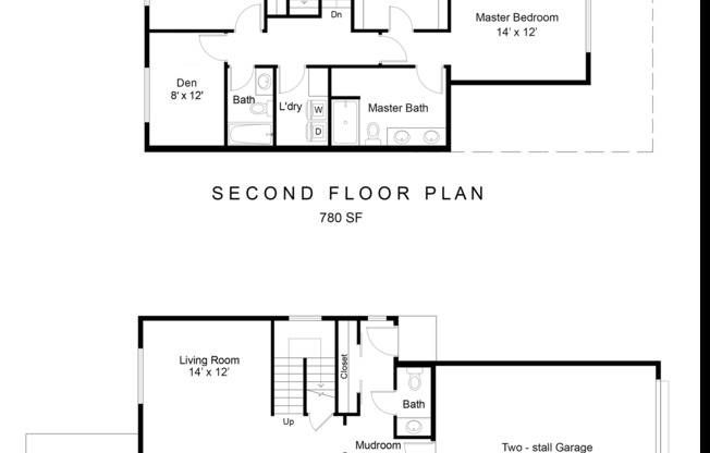 2 beds, 2.5 baths, 1,780 sqft, $2,345, Unit 1947