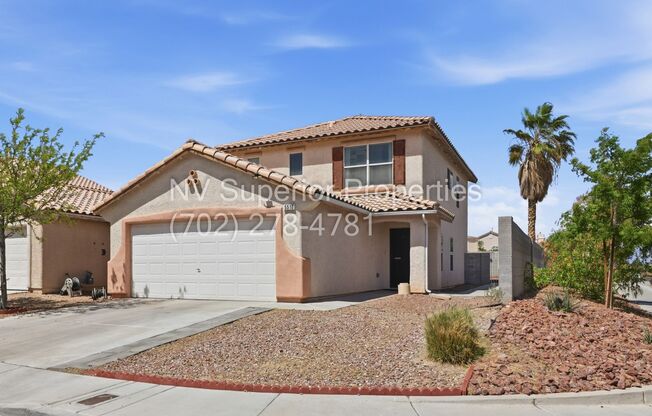 SE!! Corner Lot!! 3 Bed 2.5 Baths!! 2 story! Low Maintenance Desert Landscape front & Back!! Back with Patio.