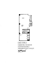 1 bed, 1 bath, 600 sqft, $1,402