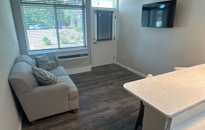 Studio, 1 bath, 502 sqft, $1,200, Unit 16