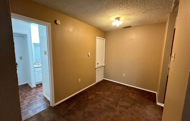 Second floor unit with open floor plan!