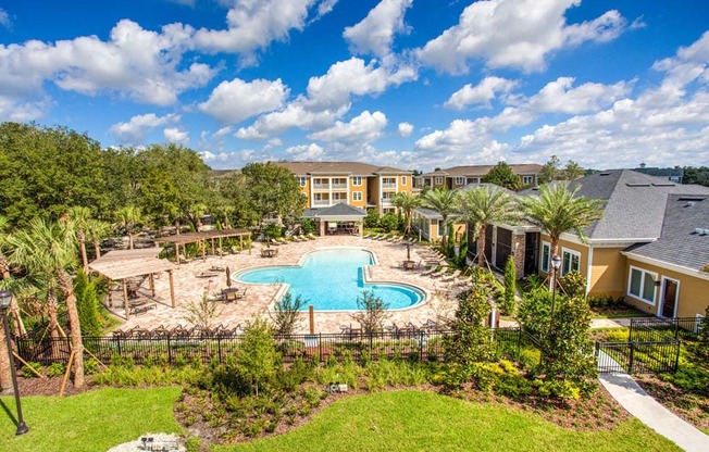 Pool View at The Oasis at Brandon, Florida