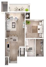 1 bed, 1 bath, 757 sqft, $1,262