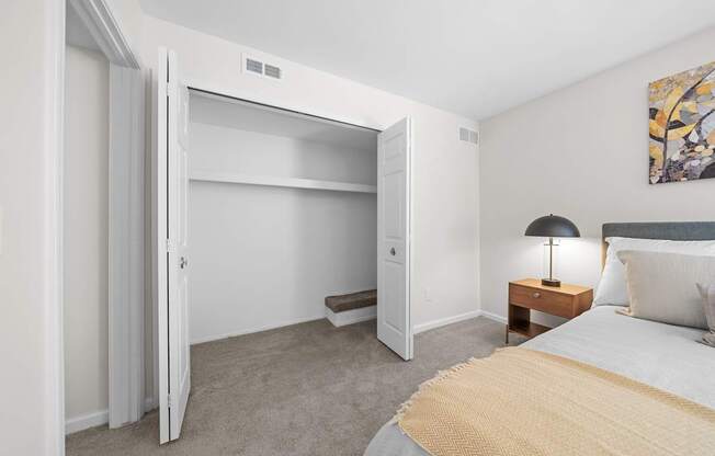 Spacious Closets at Lakeside Village Apartments Clinton Township MI