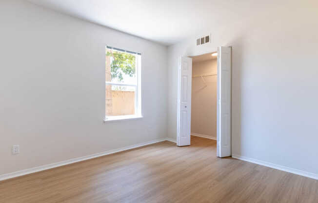 Bedroom with Hard Surface Flooring