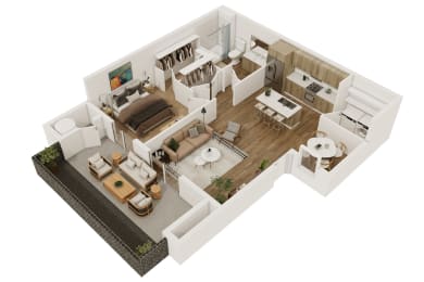 1 bed, 1 bath, 949 sqft, $1,675