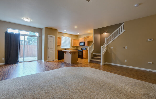 Glencory Community Home with Attached Garage and Large Fenced Rear Patio