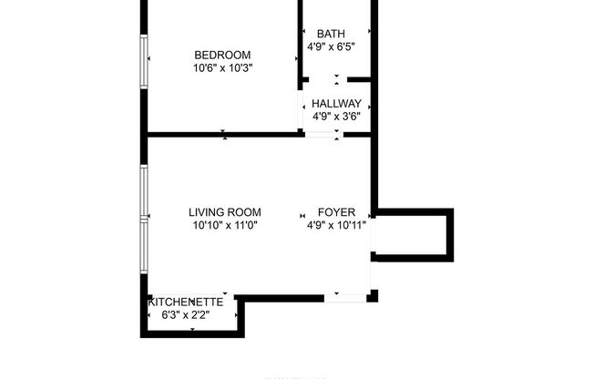 1 bed, 1 bath, 400 sqft, $1,199, Unit 2340/33