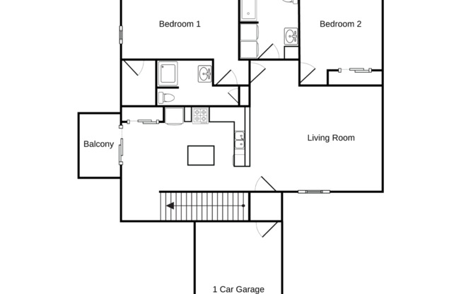 2 beds, 2 baths, 1,440 sqft, $1,749, Unit WE 1540-61