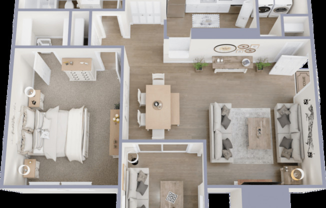 1 bed, 1 bath, 805 sqft, $1,350