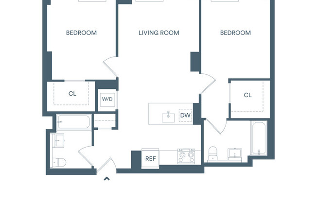 2 beds, 2 baths, $4,700, Unit 312
