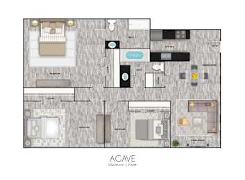 3 beds, 2 baths, 1,250 sqft, $2,246