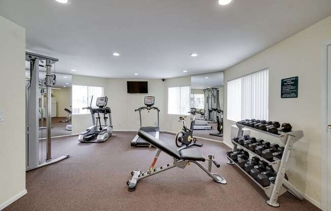 24-Hour Fitness Center at Park Merridy, Northridge, CA, 91325