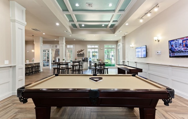 Check out this recreation/ game room!