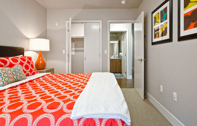 Spacious bedrooms at Astro Apartments, Seattle