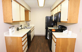 Fully Equipped Kitchen at Cross Creek Apartments